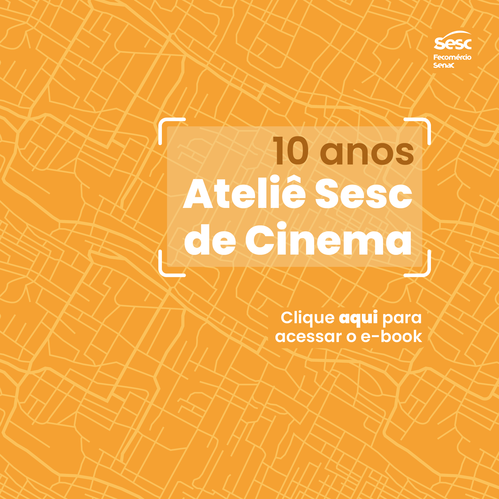 Ateliê Sesc de Cinema 10 anos - Banner para mobile