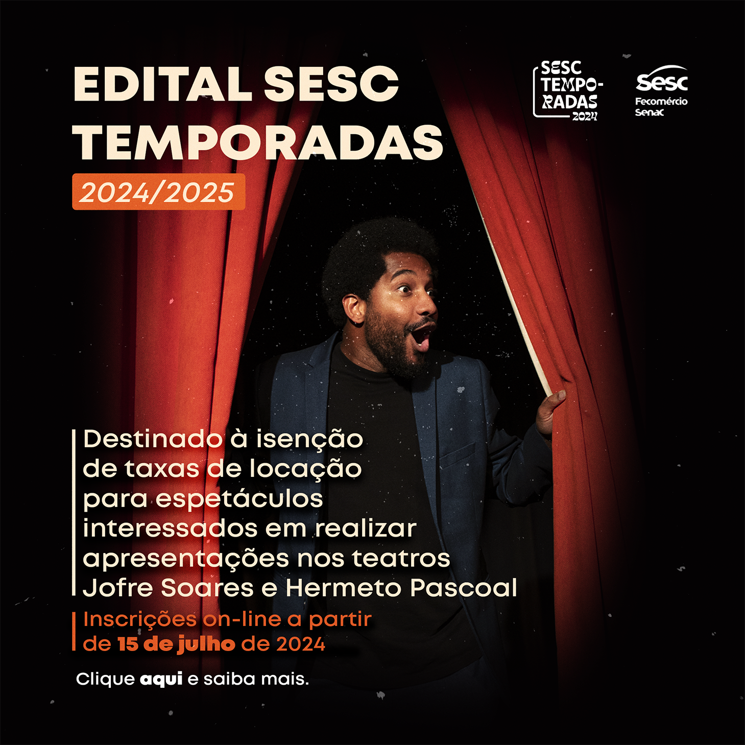 Edital Sesc Temporadas - banner mobile