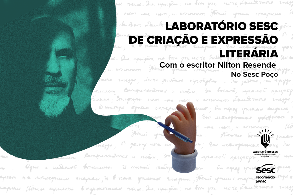 Sesc Alagoas inicia inscrições para nova turma do curso de escrita com Nilton Resende