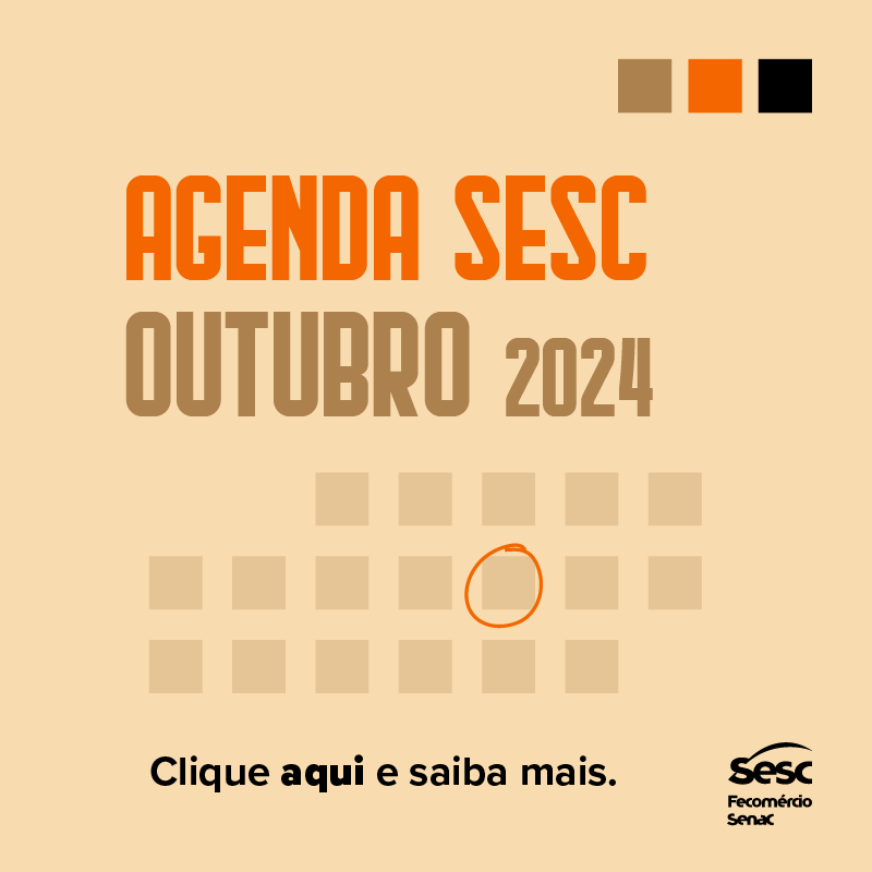 Agenda Sesc Outubro