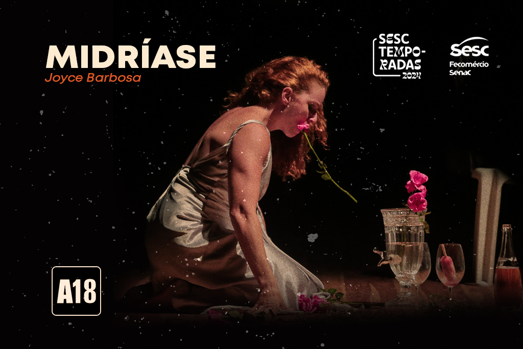 Sesc Temporadas apresenta A performance “MIDRÍASE”, de Joyce Barbosa