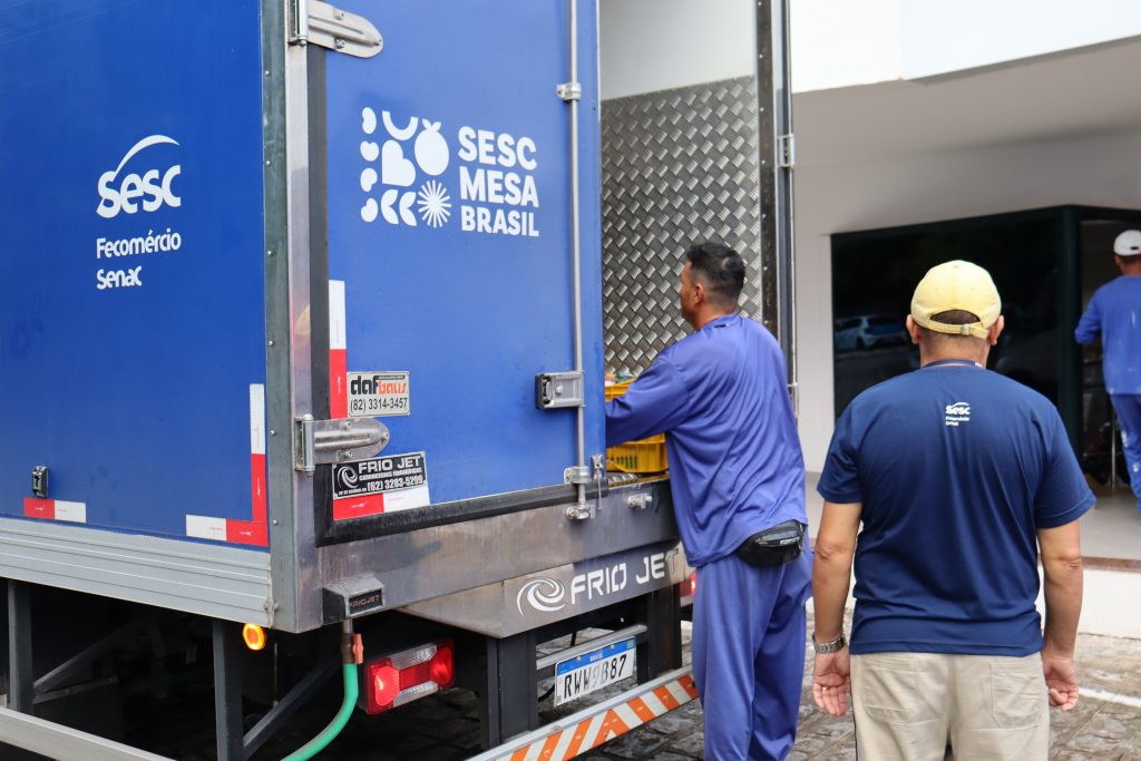 Sesc Mesa Brasil arrecadou 638 mil quilos de alimentos em 2024