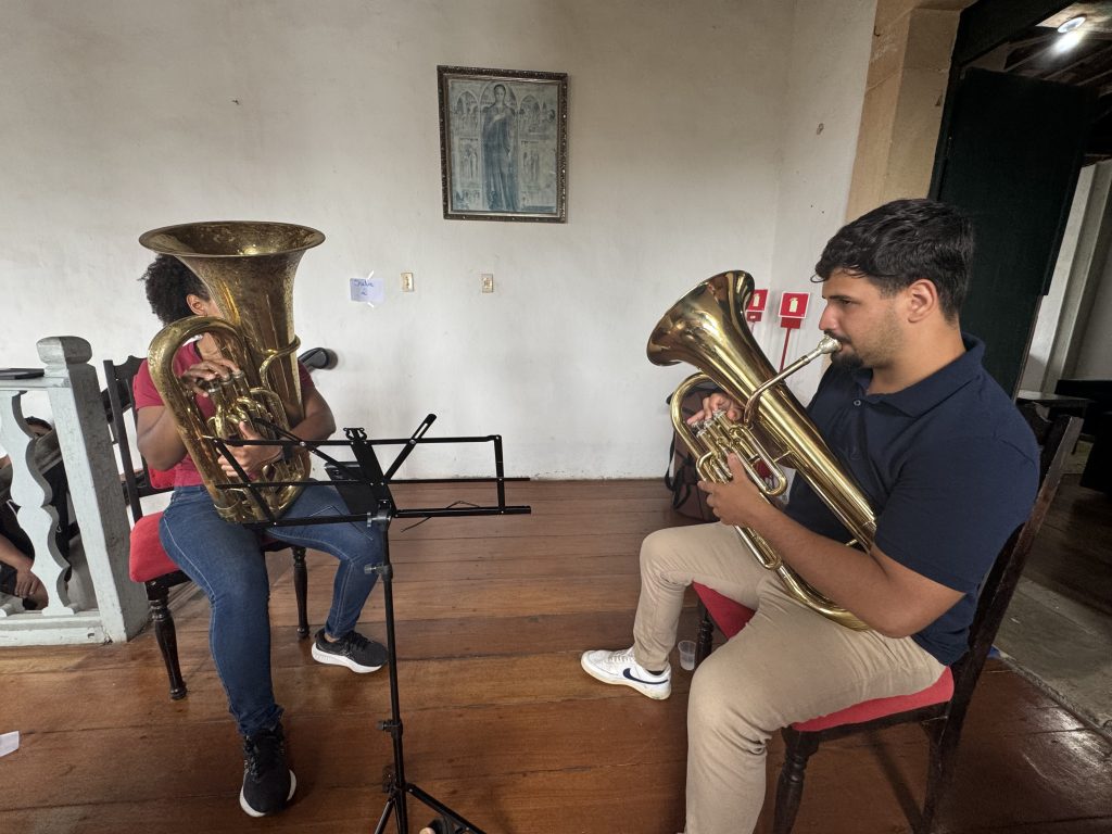 Femupe registra 550 inscrições para as atividades pedagógicas e os ensaios instrumentais