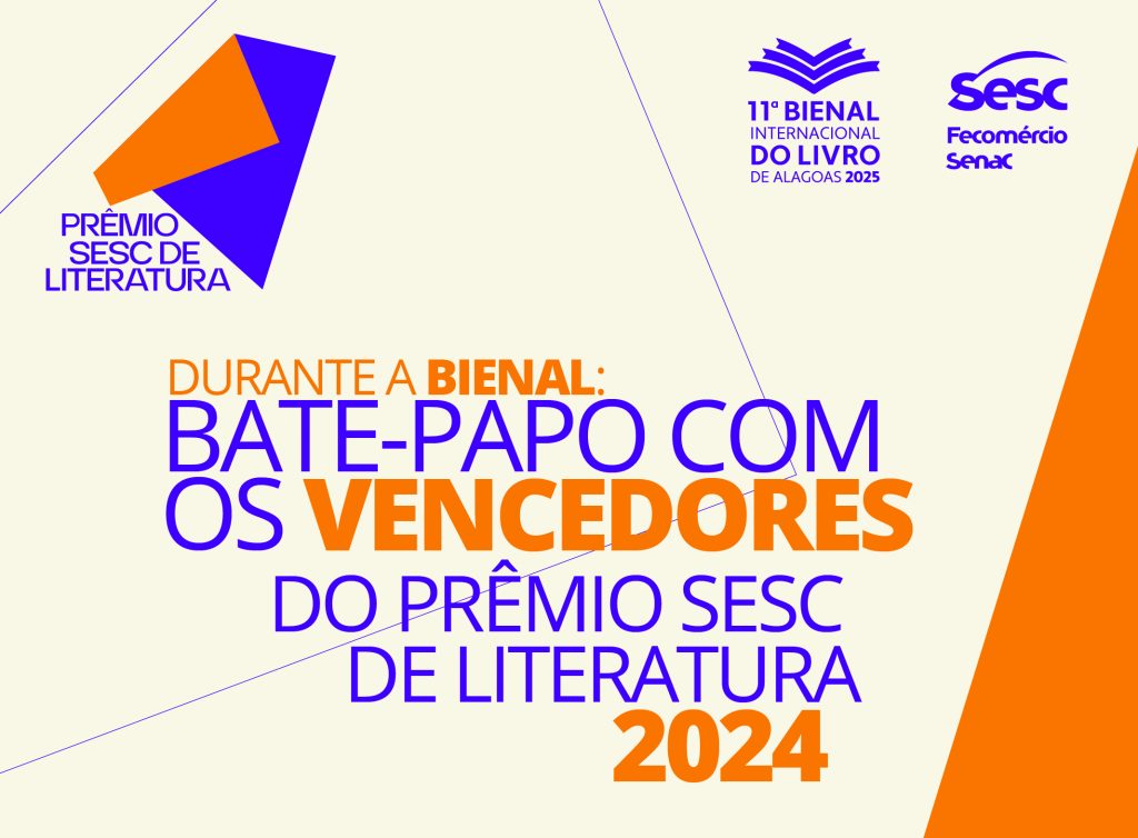 Cartaz Sesc das Letras - Capa de materia